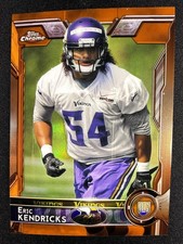 2015 Topps Chrome #181 Eric Kendricks Orange Refractor Rookie