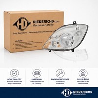 Hauptscheinwerfer Links Diederichs 1663983 FÜR Mercedes Frontscheinwerfer