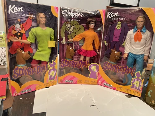 New In Box Vintage Barbie Scooby Doo Set