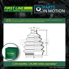 CV Joint Boot fits RENAULT TRAFIC Mk2 1.9D Front Outer 2001 on C.V. Driveshaft
