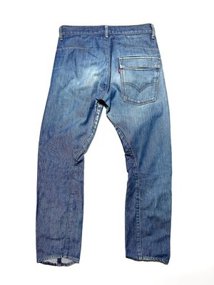 Vintage Levis Engineered Twisted Baggy Jeans Blue Actaul W32x32