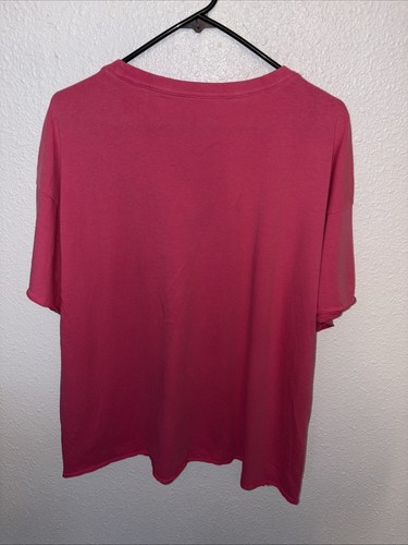 Life is Good Women’s Crusher Tee Pink T-Shirt Graphic “Positive” Cotton Large - Picture 9 of 13