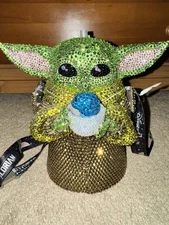 Disney Parks Star Wars Collectible The Child Grogu Sipper Cup W/Rhinestones!