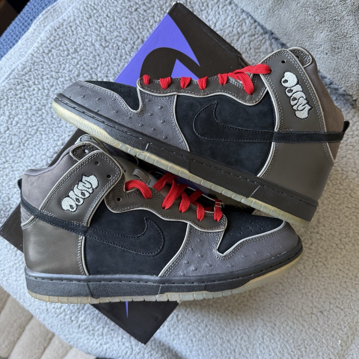 Size 11 - Nike Dunk SB Premium High MF Doom for sale online Size 11 - Nike Dunk SB Premium High MF Doom for sale online