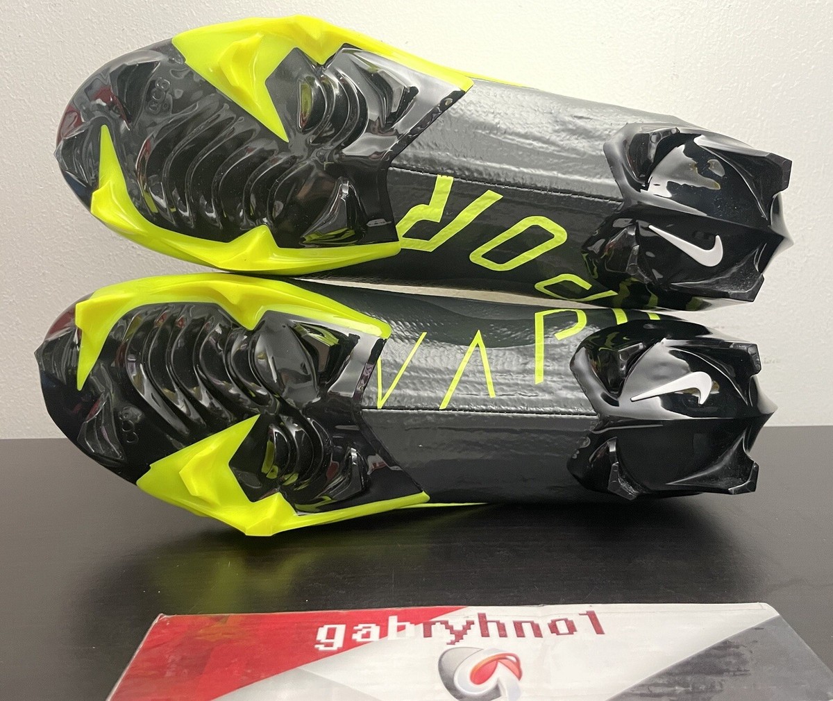 Nike Vapor Edge Elite 360 Men\'s Size 13 Flyknit Football Cleats DQ3558-071 Nike Vapor Edge Elite 360 Flyknit Football Cleats Black  main image 2