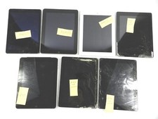 LOT 7 Apple iPads A1458 A1395 A1396 A1219 A1458 A1337 A1567 PARTS REPAIR C222