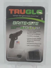 Truglo Brite-Site Tritium Handgun Sight for Smith Wesson M&P Pistol TG231MP New