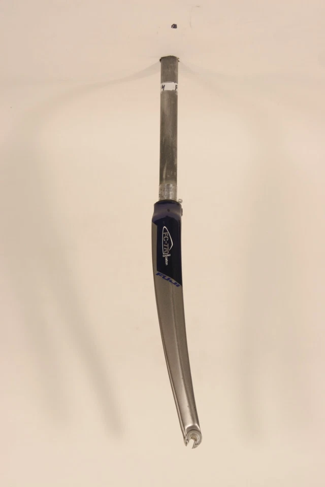 Horquilla de aleación de carbono Fuji FC-770 700 1 1/8x280 mm freno de llanta sin rosca azul/gris FKC47 Foto 3 de 3