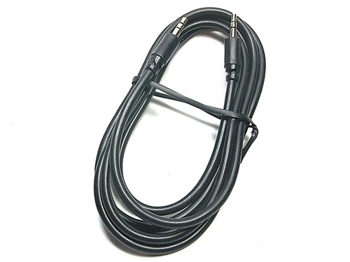 5Ft 3.5mm Stereo Plug M-To-M Gold Patch Cable NEW! B3 - Picture 3 of 3