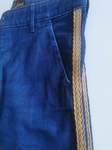 Seafarer. Jeans .Denim . mit goldenen Streifen . Größe 38. - Picture 6 of 10