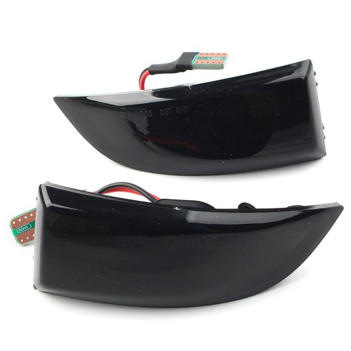 LED Turn Signal Light Mirror Dynamic Fit Renault Megane MK3 Scenic Fluence US - Picture 9 of 11