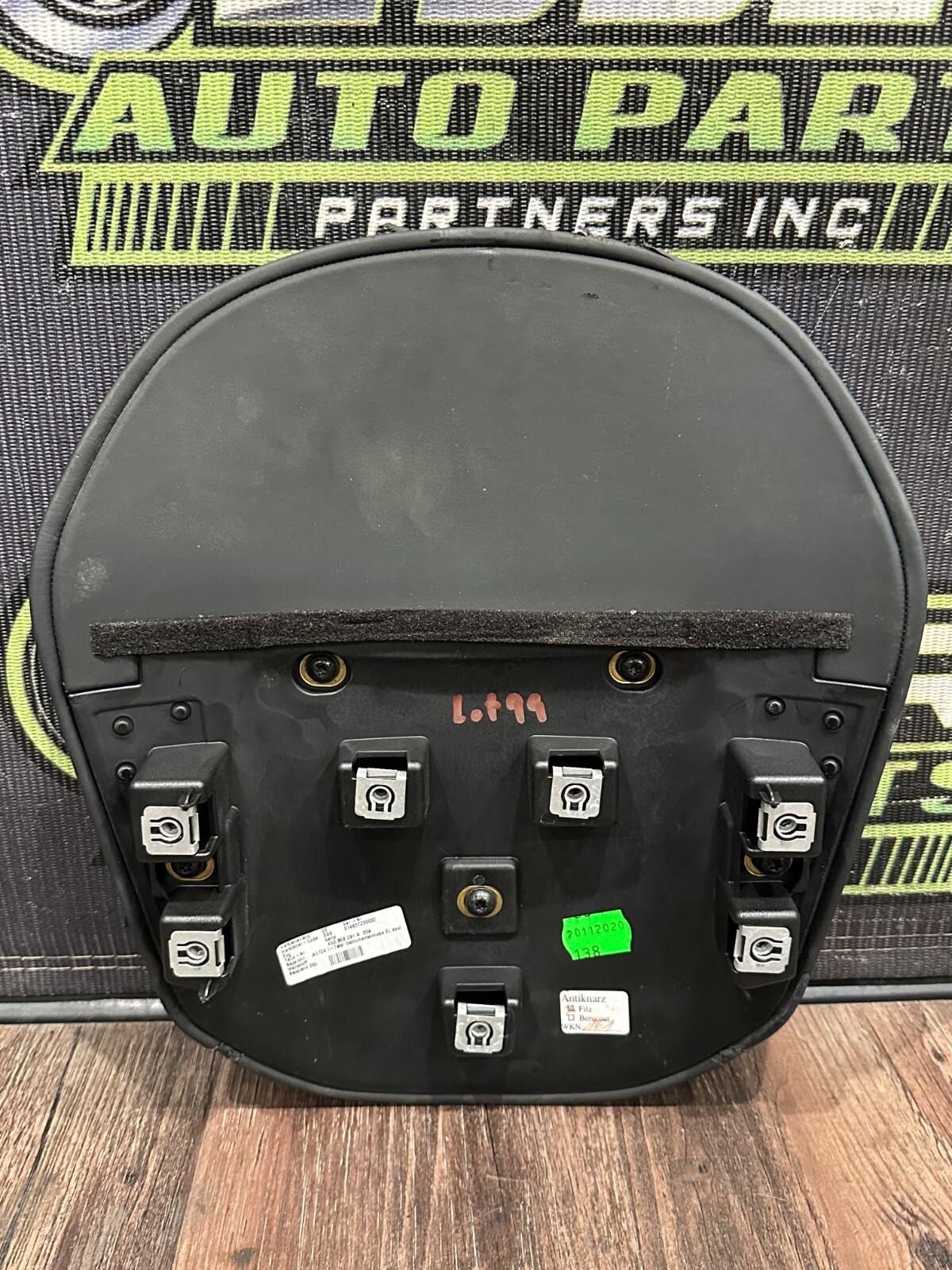 2021 AUDI R8 INTRUMENT CLUSTER TOP COVER OEM *WEAR & TEAR ALL OVER* 4S0 858 291