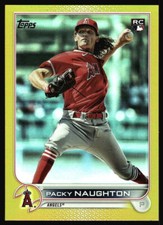 2022 Topps Packy Naughton #540 Los Angeles Angels
