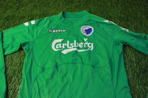 COPENHAGEN 2010/2011 FOOTBALL L/S SHIRT JERSEY GOALKEEPER KAPPA ORIGINAL SIZE M - Picture 2 of 18