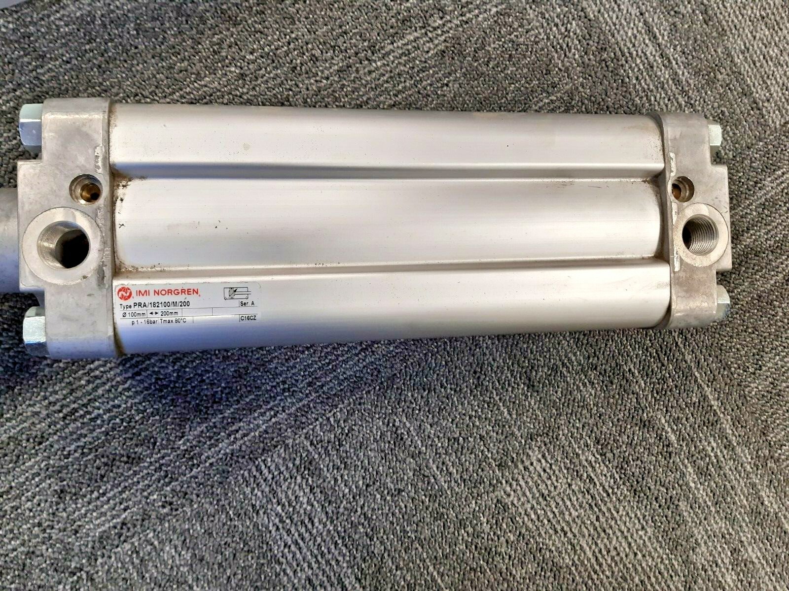 Pneumatic Cylinder PRA/182100/M/200 100mm Bore 200mm Stroke D