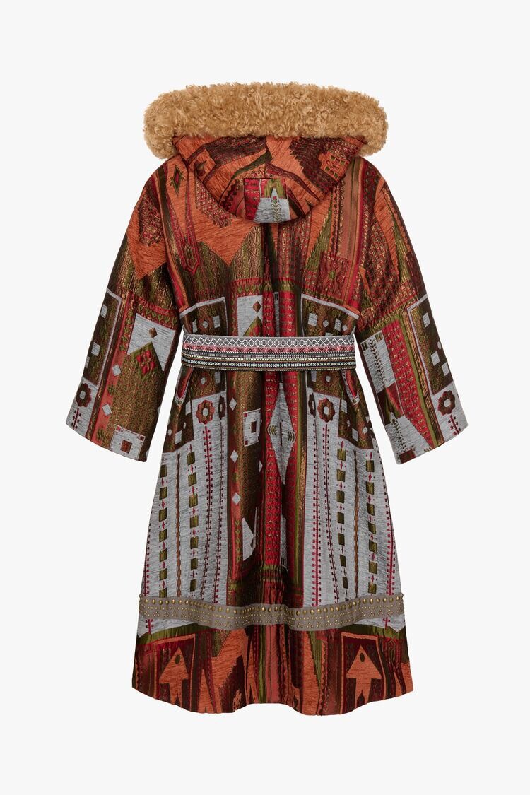 ZARA ATELIER JACQUARD COAT LIMITED EDITION image 2