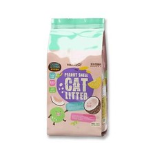 Touchcat Flushable Clumping Dust Free Cat Litter 2.5kg - Coconut Orange