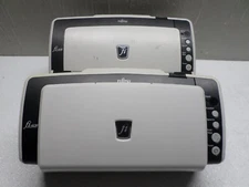 Lot of 2 Fujitsu fi-6130 600dpi USB Flatbed Duplex Scanners PA03540-B055