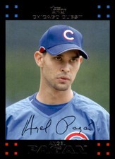 2007 Topps Updates & Highlights Red Back #UH65 Angel Pagan Chicago Cubs