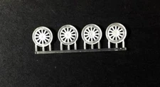 Jordan Highway Miniatures style HO Car Model Wheels Scratch Builders Parts 1/87