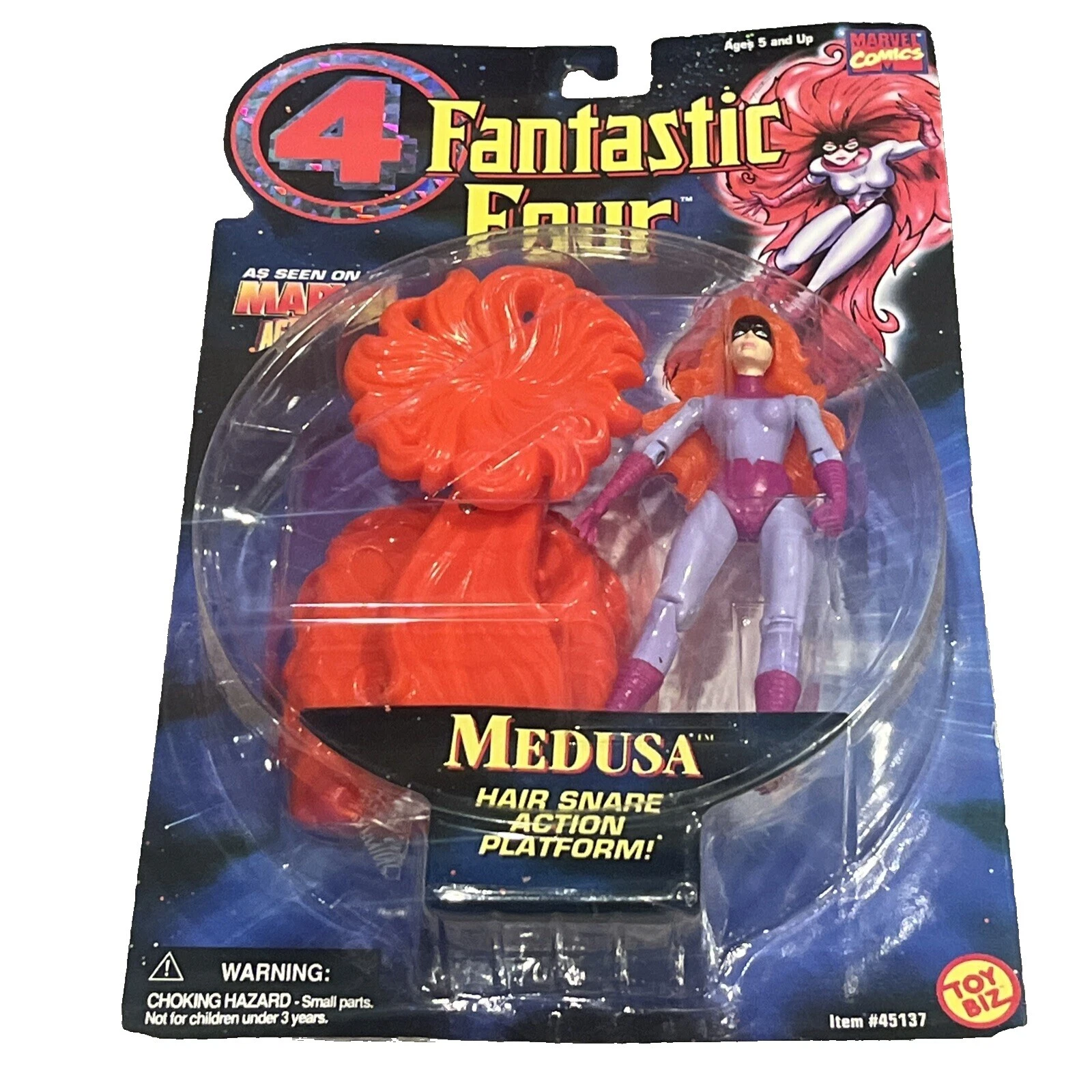Figuras de acción Marvel Medusa y accesorios