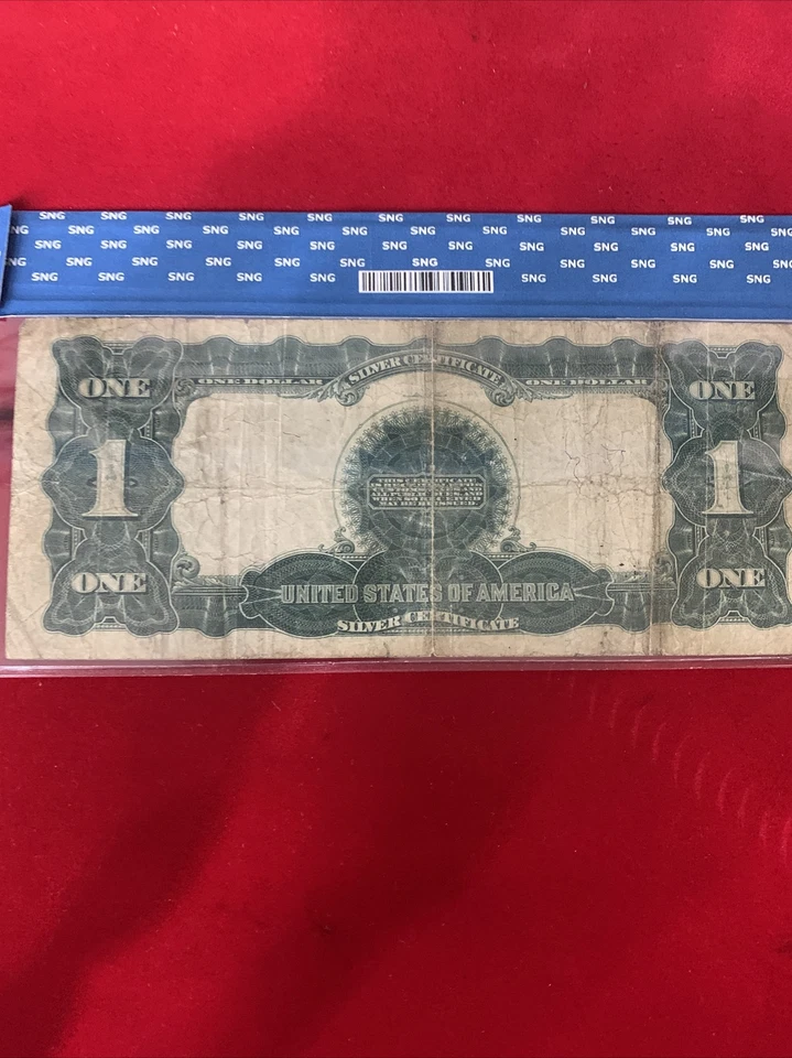1899 $1 Silver Certificate Black Eagle SNG GO6 FR#236 - Image 4 of 4