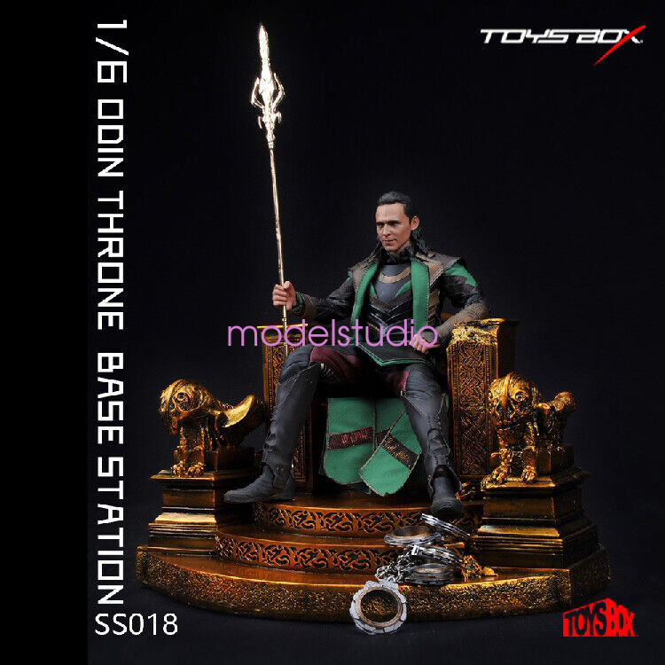 1/6 Odin Throne Base Station Resin Model 19cm Chair Statue for Display