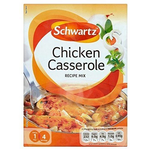 Schwartz Chicken Casserole Recipe Mix (36g) - Pack of 6