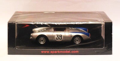 1/43 Spark S9706 Porsche 550 # 39 Claes / Stasse 12th Place 1954 Le Mans 24 Hour