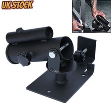 Barbell T Bar Row Platform Landmines Attachment Rotating Floor Mount Rack