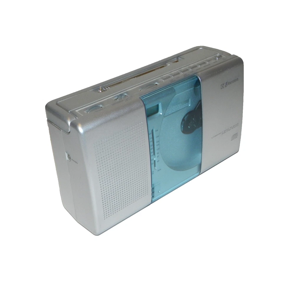 Emerson PD5098 Boombox Reproductor de CD/Radio Funciona-Reproductor de CD NO FUNCIONA Foto 3 de 4