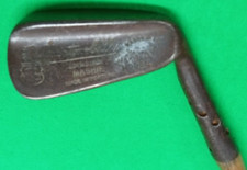 Hickory Wood Shaft Golf Club "MAXWELL MODEL" MASHIE Thornton Co Edinburgh PM14