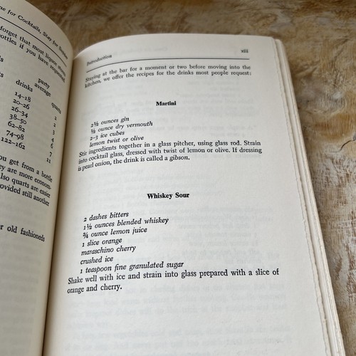 Come for Cocktails, Stay for Supper Marian Burros Lois Levine 1970 Hardcover - Picture 4 of 9