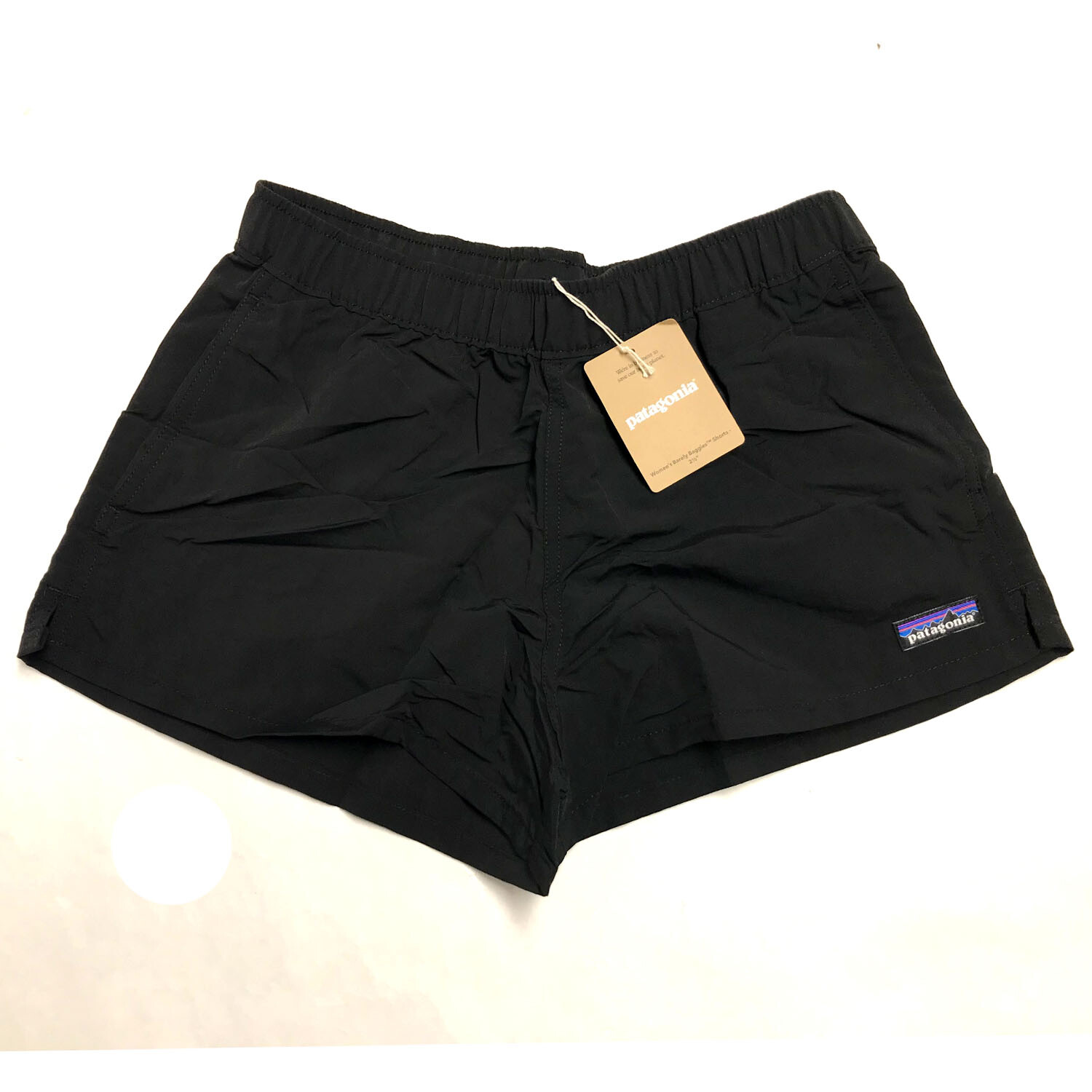 Женские шорты Patagonia Womens BARELY BAGGIES 2.5 для плавания - черный