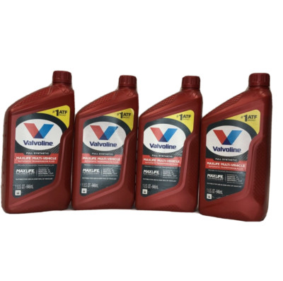 Valvoline Multi-Vehicle Full Synthetic Automatic Transmission Fluid 6 X 1 QT