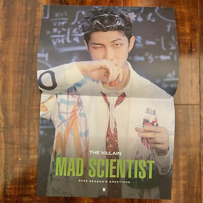 BTS 2022 season greeting tabloid poster RM JIN SUGA J-HOPE JIMIN V