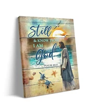 Inspirational Christian Bible Verses - Premium Quality Canvas Wall Art Decor