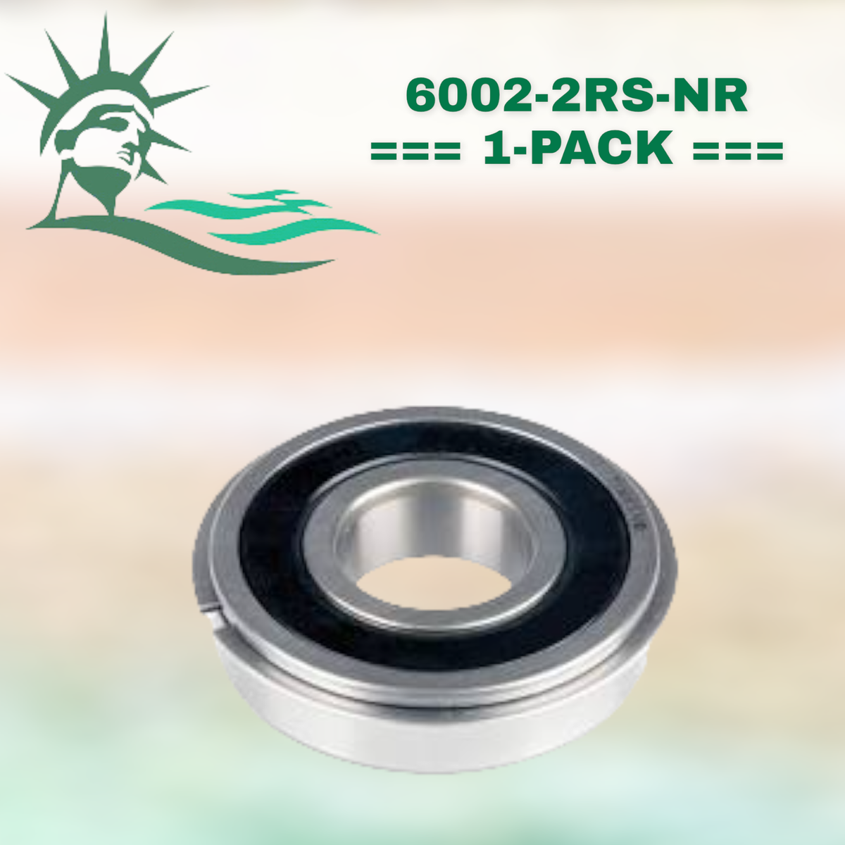6202-2RZ Ball Bearings 15x35x11mm Double Sealed Chrome Steel