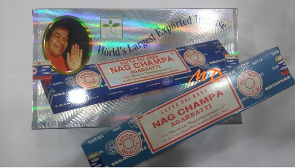 INCIENSO SATYA, NAG CHAMPA, SUPER HIT, GOLOKA, CAJON A GRANEL INCIENSE WHOLESALE