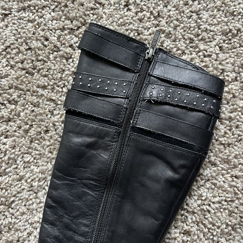 Harley Davidson Karlia Knee High Tall Women’s Boots Size 5.5 Bikercore Black - Picture 6 of 24