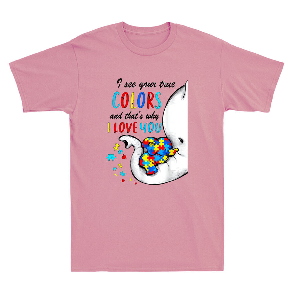 Autism Awareness Mom T-Shirt Elephant Mom Kid Heart Gift Autism Awareness Mom T-Shirt Elephant Mom Kid Heart Gift