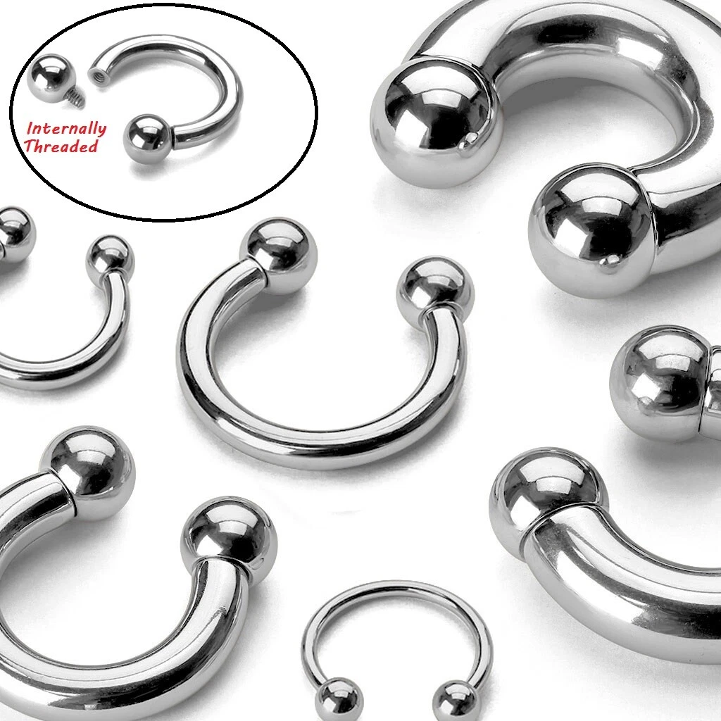 Internally threaded septum jewelry deals