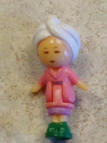 1991 Polly Pocket Bluebird Pullout Playhouse Beauty Case Pixie Figure Doll