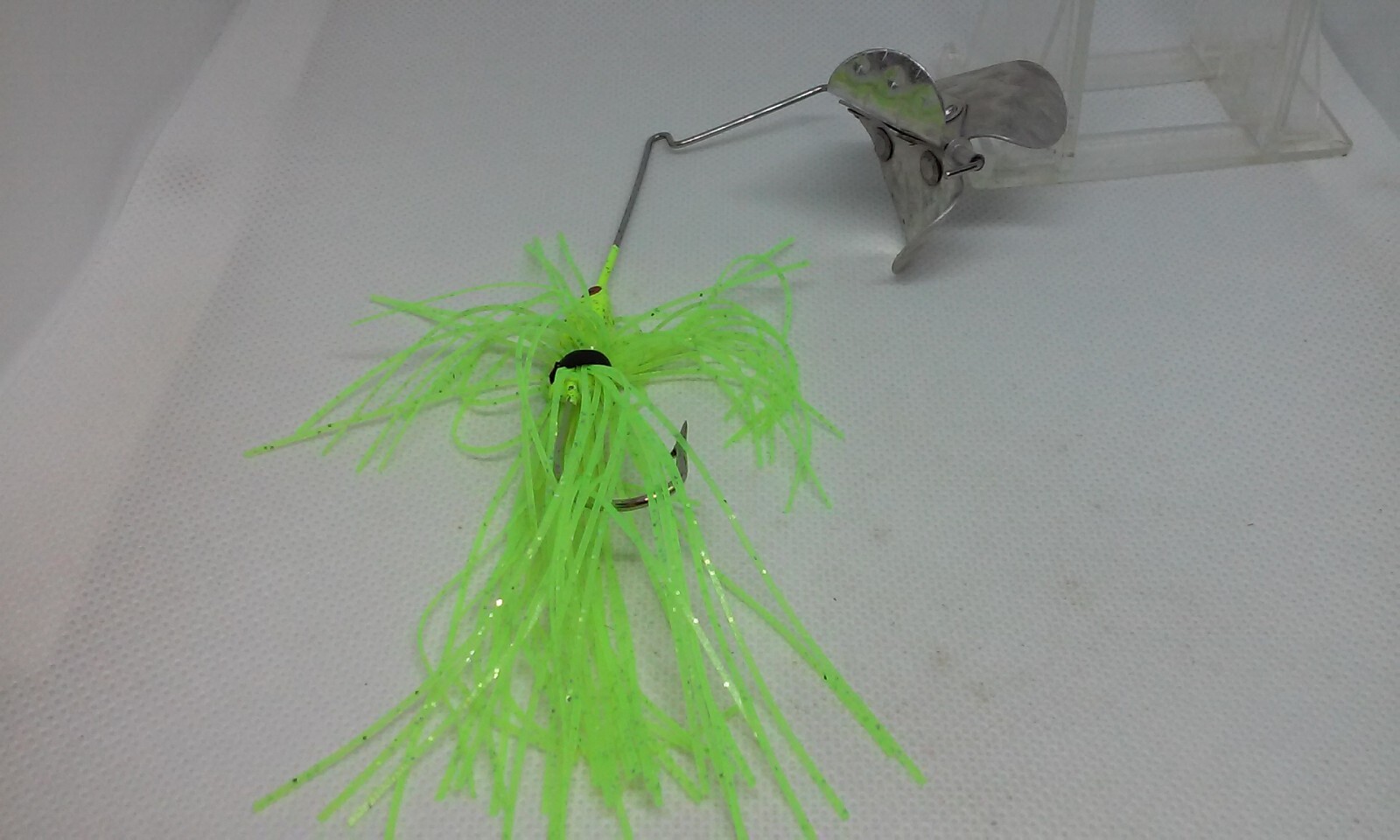 Strike King Buzz King Buzzbait Chartreuse 3/8oz Topwater Buzz Bait Fishing Lure - Image 6