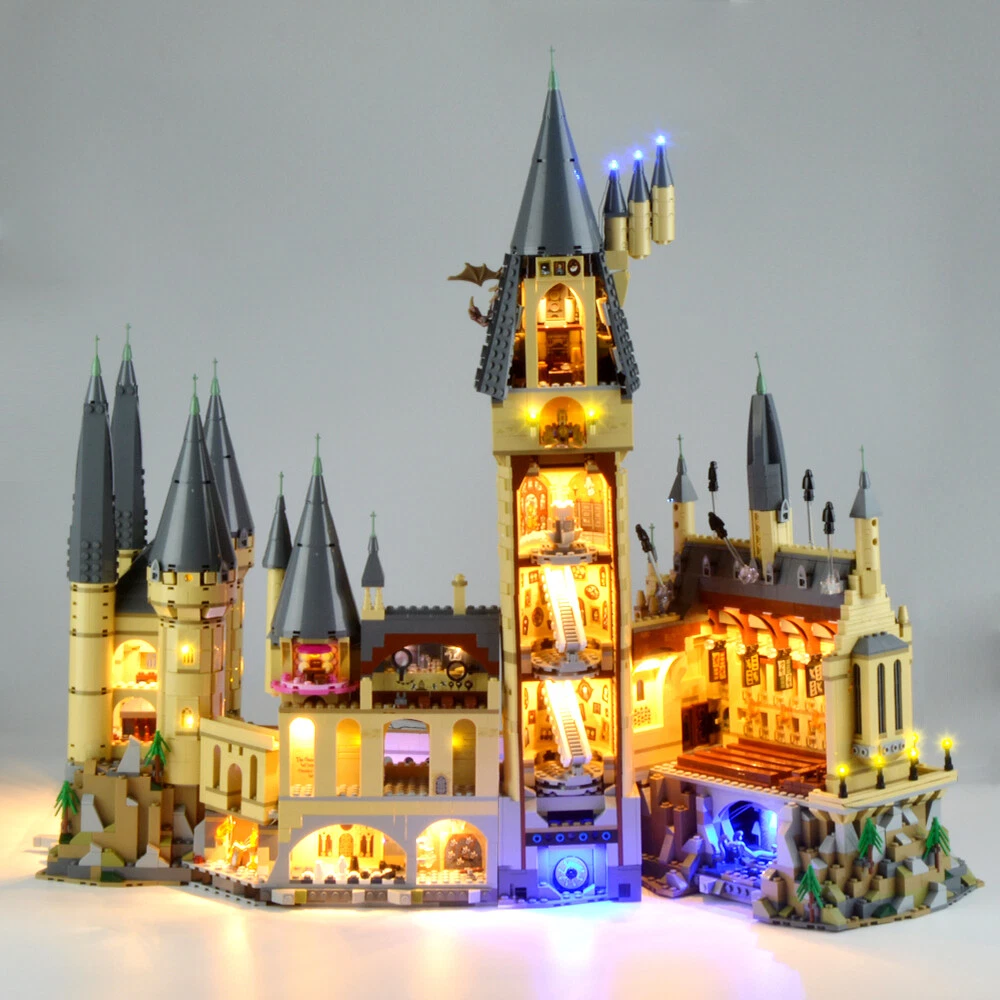 Kit d'éclairage DEL pour LEGO Harry Potter château de Poudlard LEGO 71043  kit lu