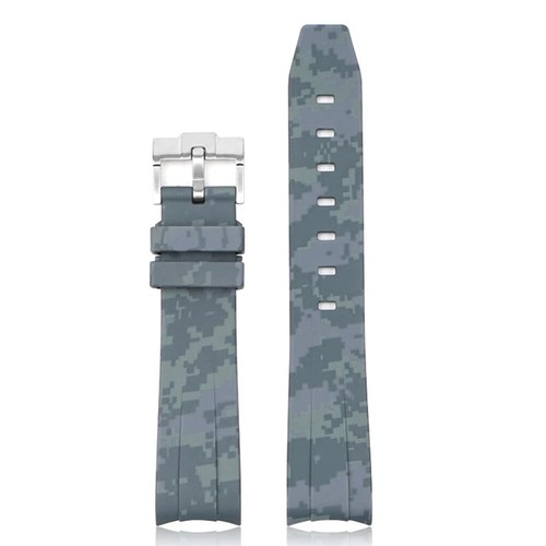 20mm Silicone Strap for OMEGA Swatch Watch Arc Interface Band Strap - Picture 24 of 39