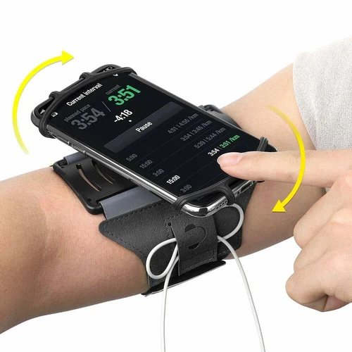 Telefon komórkowy Sportowy uchwyt na opaskę Bieganie Jogging Trening Siłownia Rower iPhone Galaxy - Zdjęcie 9 z 72