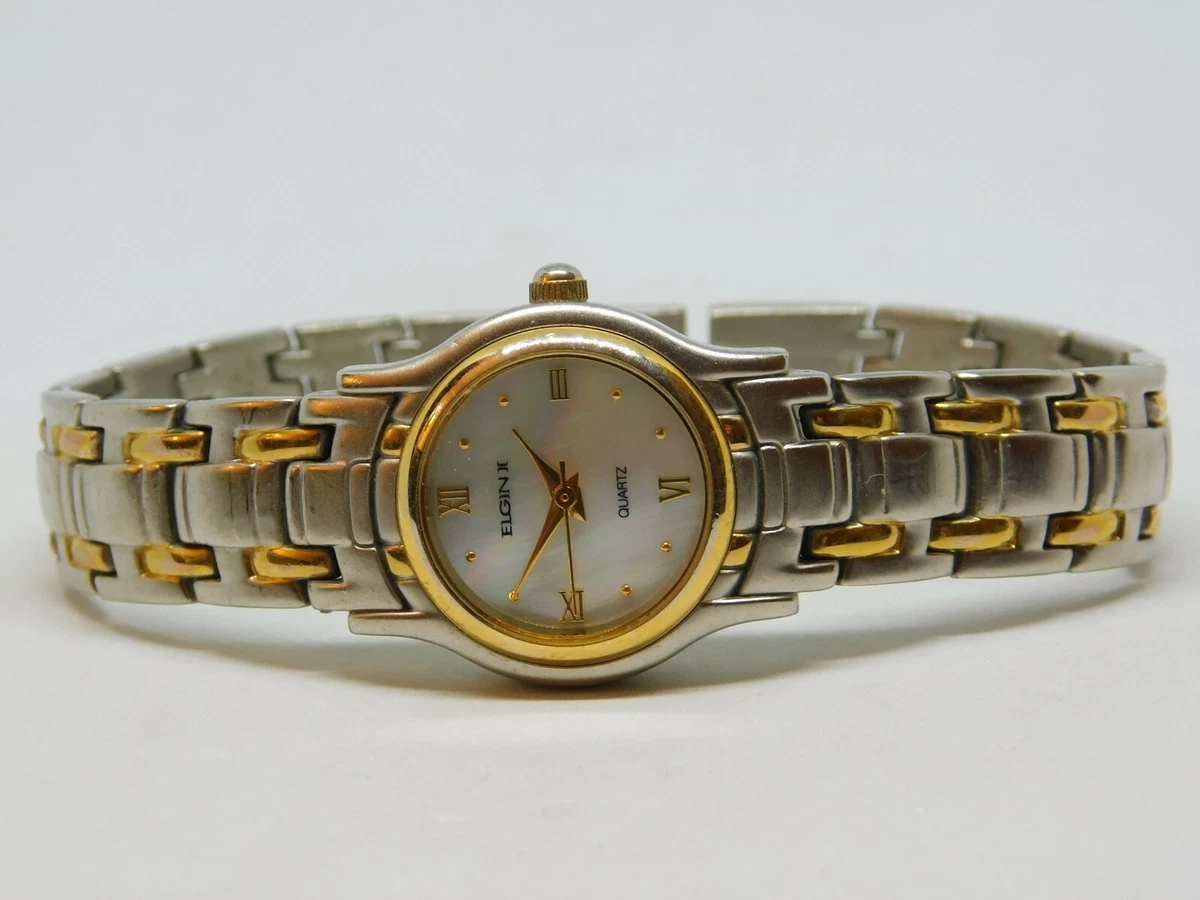 Elgin II ELT211ST Two Tone Quartz Analog Ladies Watch