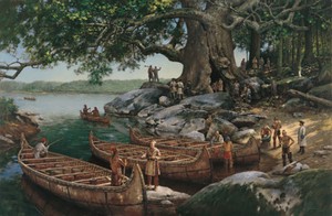 WE-DINED-IN-HOLLOW-TREE-Robert-Griffing-SIGNED-Limited-Edition-Print-NEW