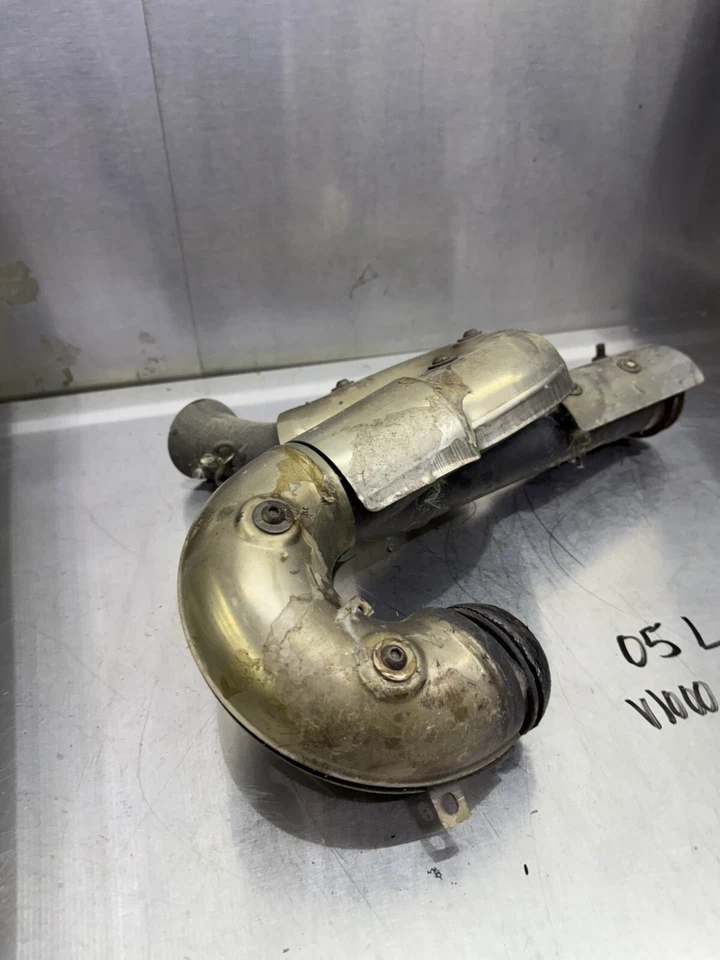 Conjunto de tubo de escape silenciador Ski-Doo 2004-2005 Legend V-1000 514053707 GT 03 04 Foto 2 de 4